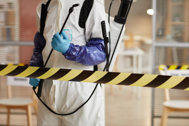 Professional Hoarding Cleanup technician working in Portage, WI